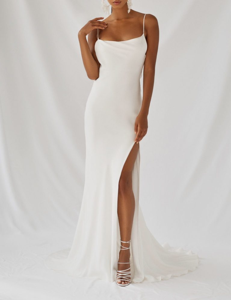 Lotus w/ Slit - US 8 HALO by Lovely Bride Miami Lotus w/ Slit - US 8 HALO by Lovely Bride Miami